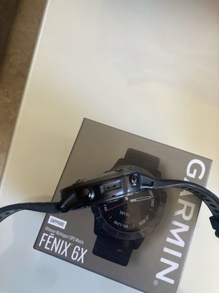 Garmin Fenix 6X Sapphire Negro/Plata