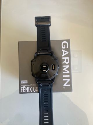 Garmin Fenix 6X Sapphire Negro/Plata