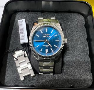 Orologio Sector Uomo Blu Argento prezzo trattabile