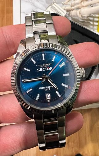 Orologio Sector Uomo Blu Argento prezzo trattabile