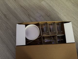 Set de Tequila con Vasos y Madera