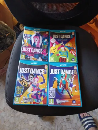 Pack 4 Juegos Wii U Just Dance