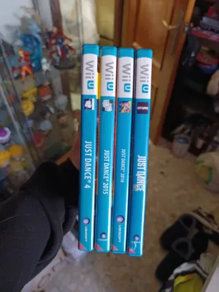 Pack 4 Juegos Wii U Just Dance