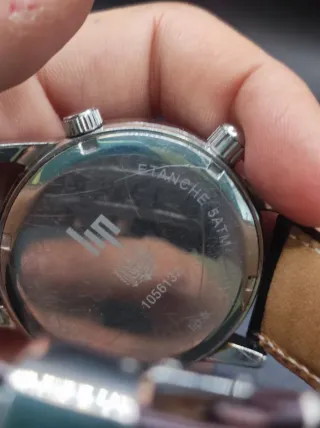 Reloj LIP Hombre Plata y Amarillo