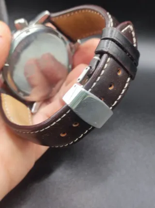 Reloj LIP Hombre Plata y Amarillo