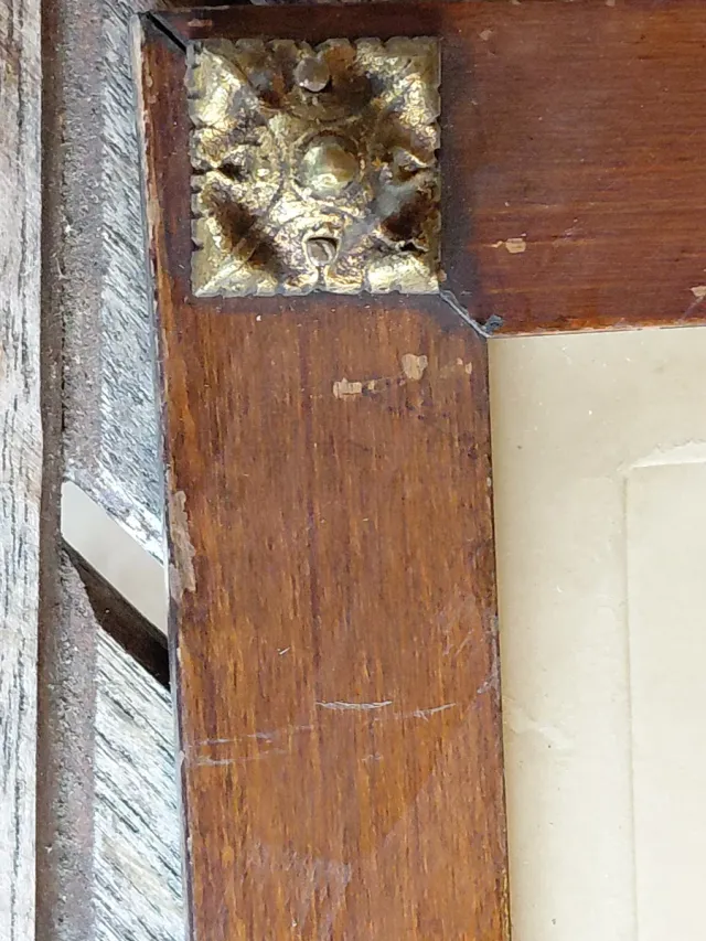 Cuadro antiguo carrera caballos