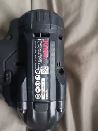 Atornillador  impacto Kress 20Vmax 4.0Ah muy poco