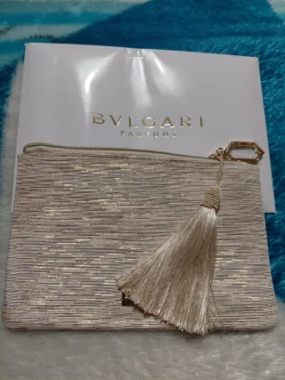 Pochette Bvlgari Oro Beige