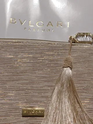 Pochette Bvlgari Oro Beige