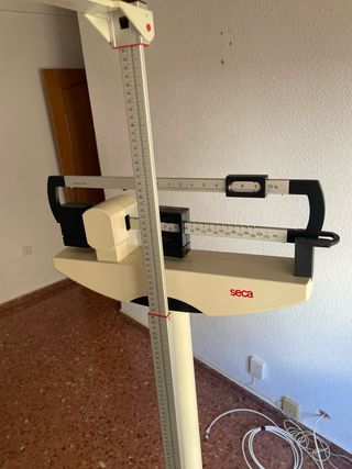 Báscula SECA mecánica con tallímetro