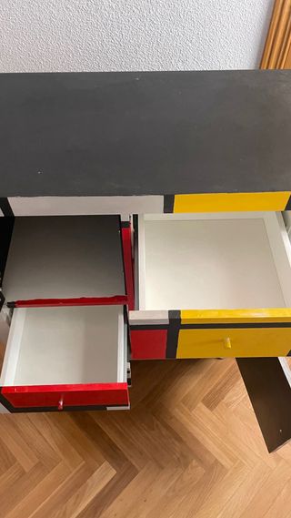 Estantería Ikea Kallax 77x77 customizada