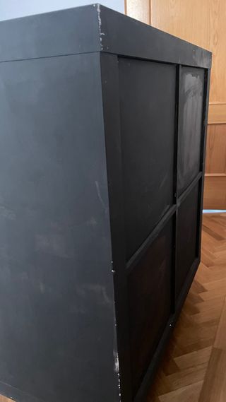 Estantería Ikea Kallax 77x77 customizada