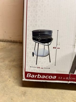 Barbacoa de carbón AKTIVE