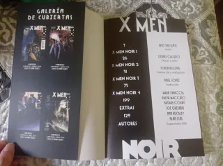 Tomo X-Men: Noir