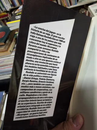 La sonrisa del jaguar. Un viaje a Nicaragua.