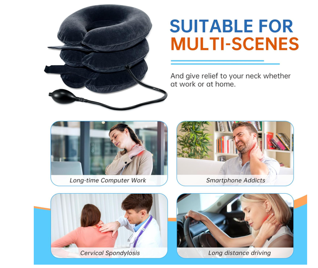 Cuscino Gonfiabile per Cervicale