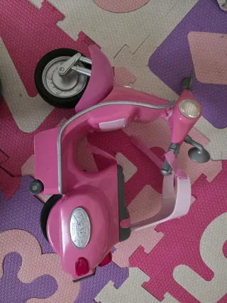 Moto Baby Born Rosa