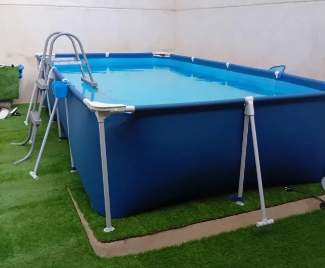Piscina Bestway Rectangular Azul