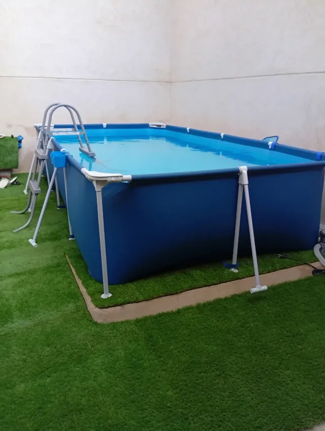 Piscina Bestway Rectangular Azul