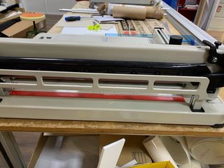 Guillotina de corte grande