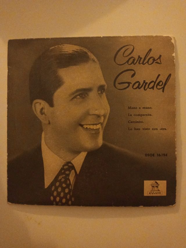 EP Carlos Gardel - Mano a mano / La cumparsita