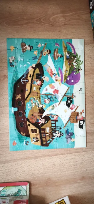 Puzzle Educa Detectives Piratas 50 Piezas