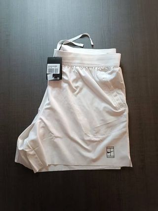 Pantaloncini Tennis Nike Court XXL Bianchi