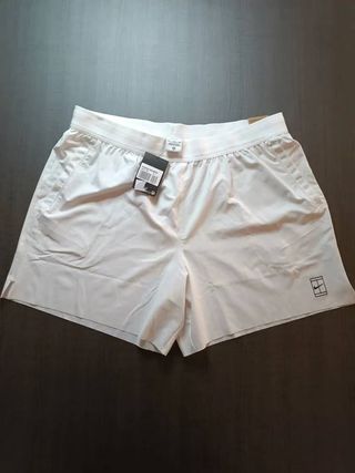 Pantaloncini Tennis Nike Court XXL Bianchi