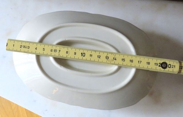 Salsiera vintage Richard Ginori rosa gialla