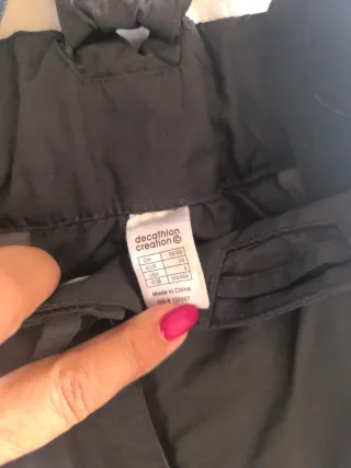 Pantalones de esquí negros mujer