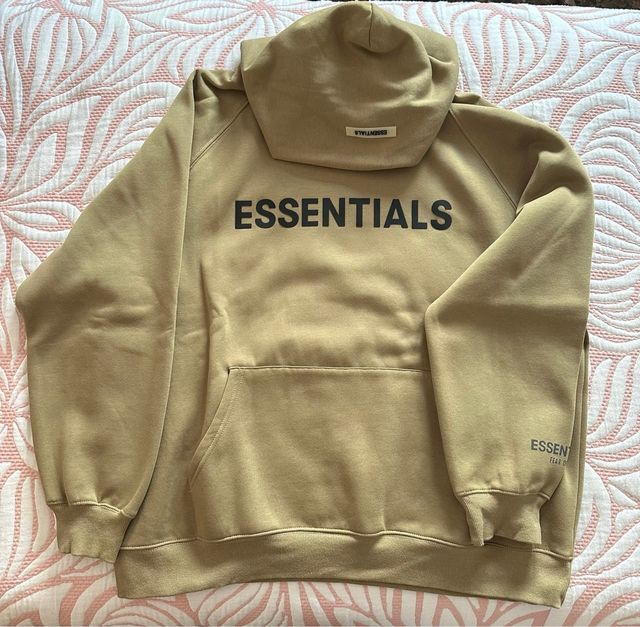 Sudadera Essentials Beige