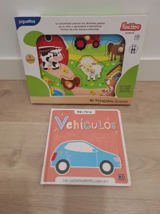 Puzzle Granja Juguettos Nenittos Madera