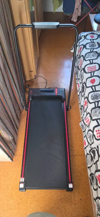 Cinta de correr portátil con soporte (ideal casa)