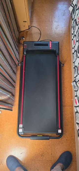 Cinta de correr portátil con soporte (ideal casa)