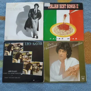 Lote 24 vinilos single estilo Pop