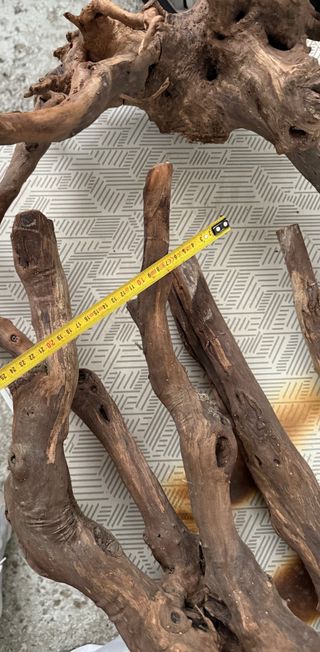 Raíces y troncos para decoración de acuario