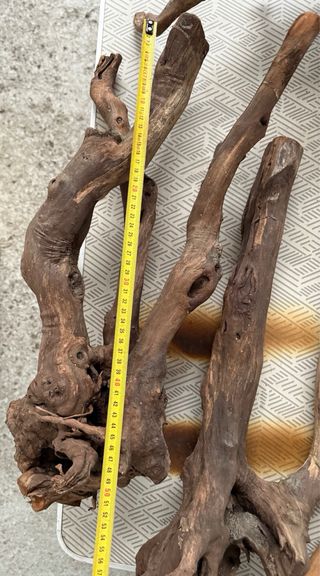 Raíces y troncos para decoración de acuario