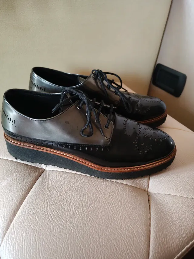 Parigine 37 nero e grigio