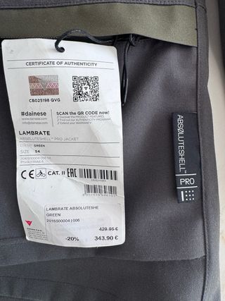 Chaqueta de moto Dainese  Lambrate Talla 54