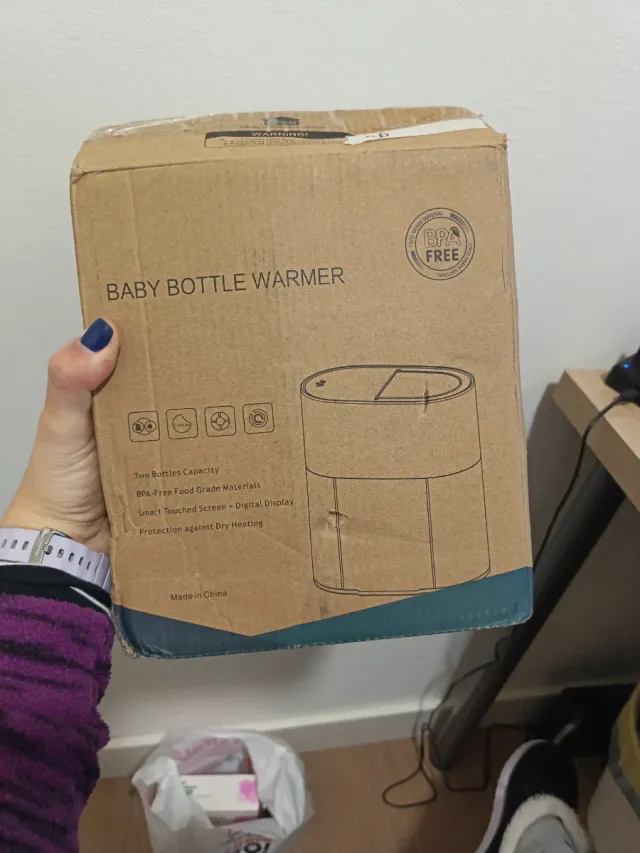 Calienta biberones para bebé