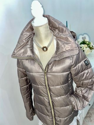 Giubbotto Refrigue donna beige/oro