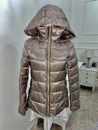 Giubbotto Refrigue donna beige/oro