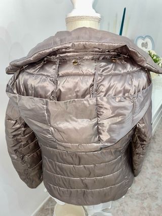 Giubbotto Refrigue donna beige/oro