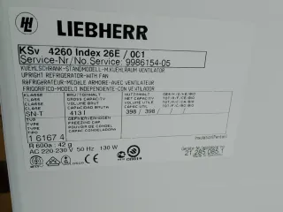 Nevera Liebherr Blanca