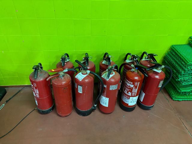 Extintores de incendios