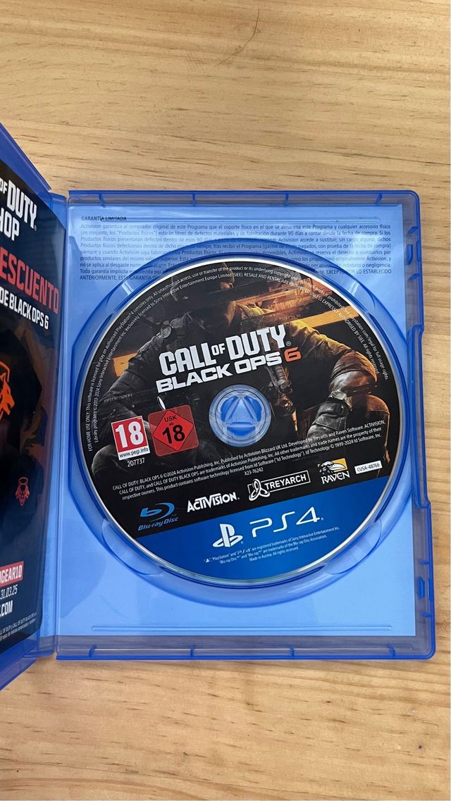 Call of Duty Black Ops 6. PS4