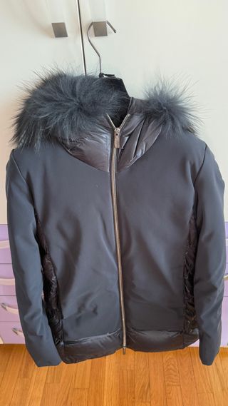 Piumino RRD donna neoprene/piuma blu taglia 40