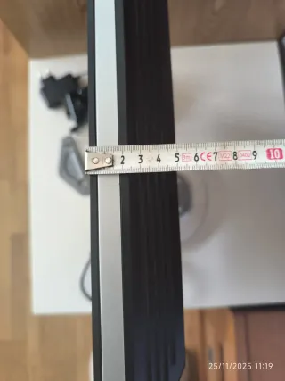 Televisor Samsung LCD Negro/Plateado