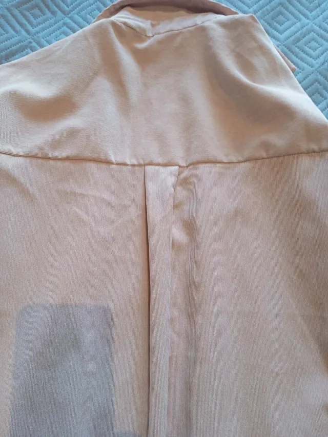 Sobrecamisa Zara Rosa.Talla hasta una M