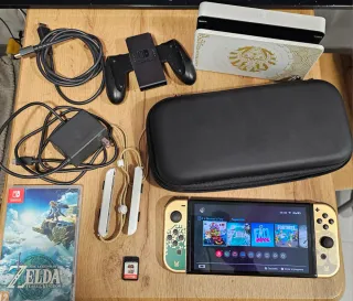 Nintendo Switch Edición Zelda Tears of Kingdom
